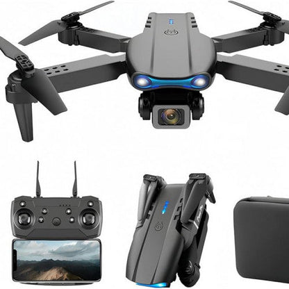Drone DR Dual Cámara HD Plegable con Control y App